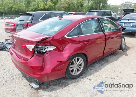 2016 Hyundai Sonata Se из США, поврежденный, VIN 5NPE24AF1GH281796